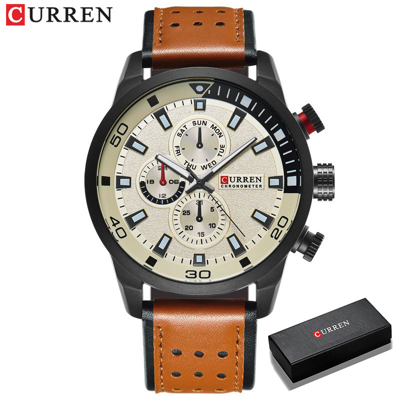 Luxury Watch Magazine - 2017 CURREN Moda Orologio Da Uomo