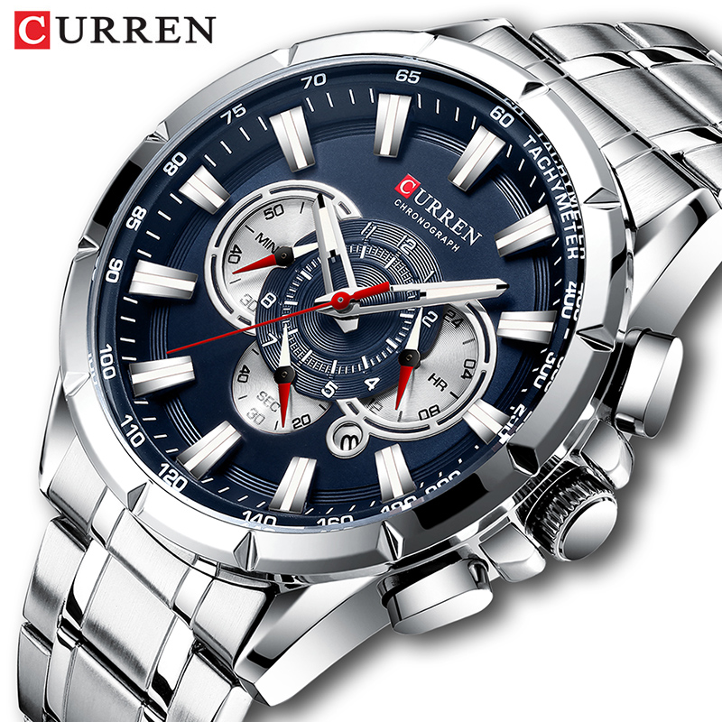 Luxury Watch Magazine - CURREN Orologio da polso da uomo