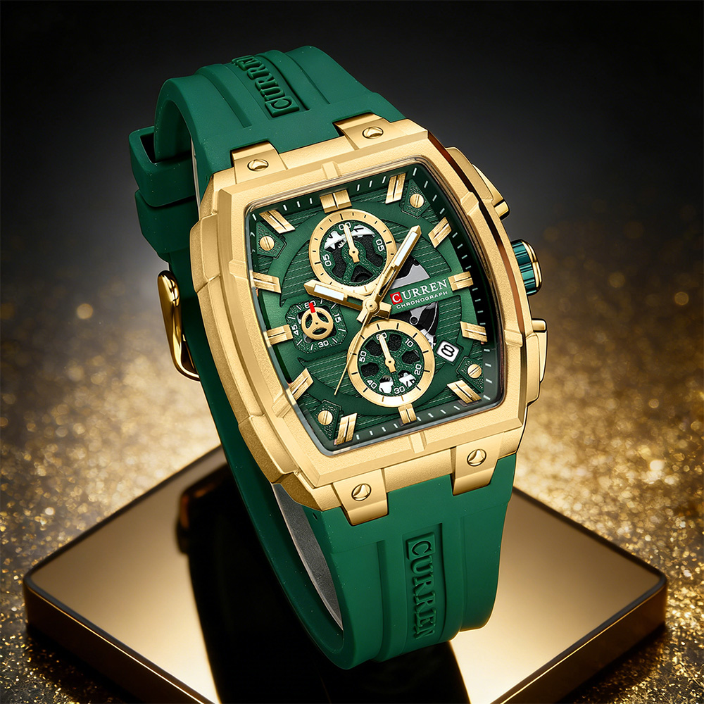 Luxury Watch Display - CURREN Orologio vintage di lusso da