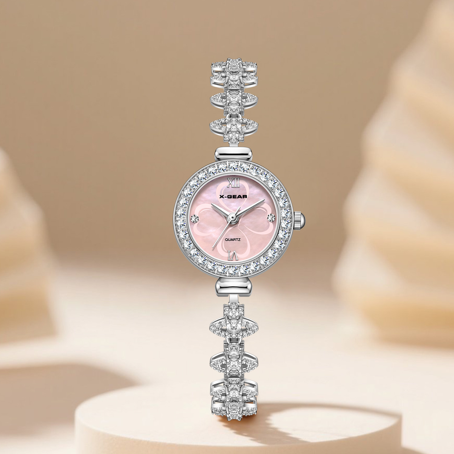 Luxury X I Watch - Orologio da Donna X-GEAR con Strass,