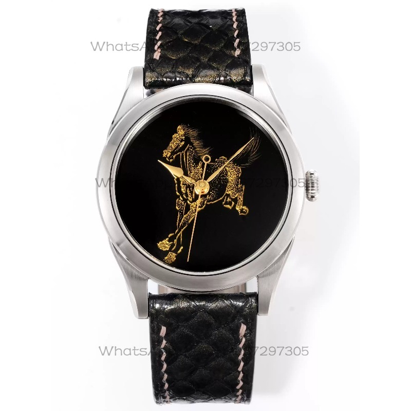 Zodiac Luxury Watch - Orologio meccanico artigianale in oro con