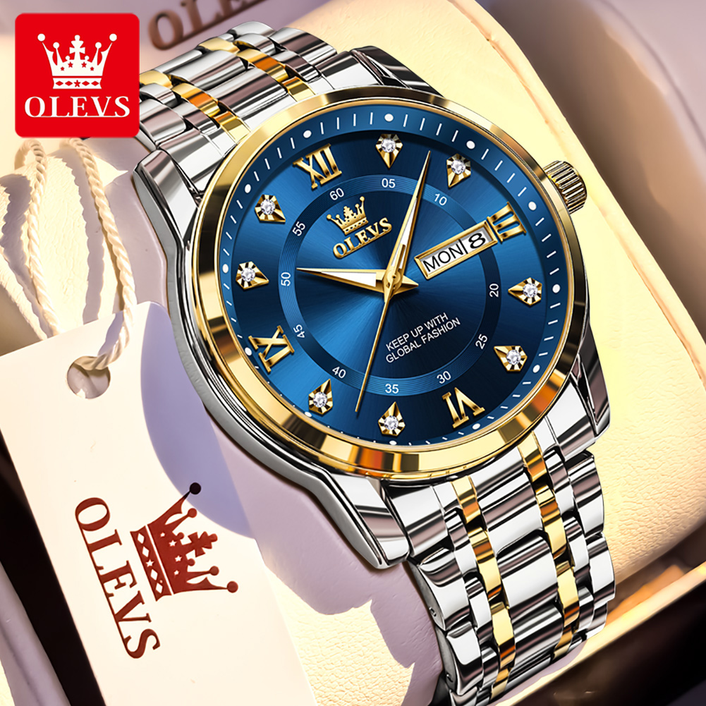 Luxury Watch Display - OLEVS Brand Fashion orologi da uomo