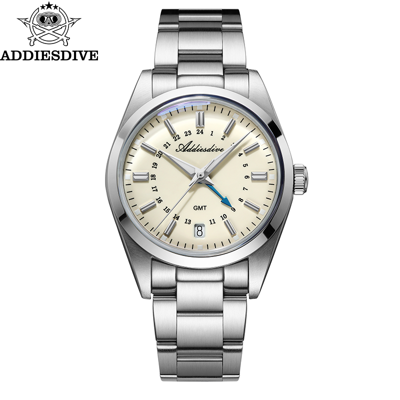 Luxury Watch Display - ADDIESDIVE Hot Brand 36mm Orologio GMT
