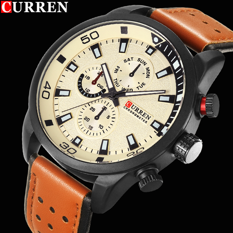 2017 CURREN Moda Orologio Da U - Luxury Watch Magazine recensione e prezzo