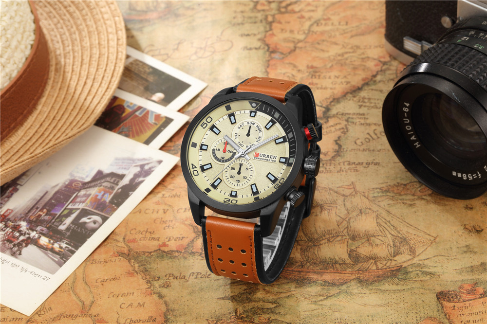 2017 CURREN Moda Orologio Da U - Luxury Watch Magazine recensione e prezzo