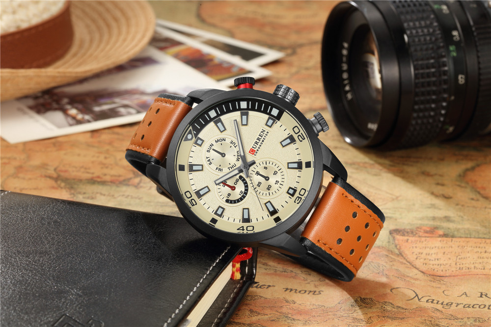 2017 CURREN Moda Orologio Da U - Luxury Watch Magazine recensione e prezzo