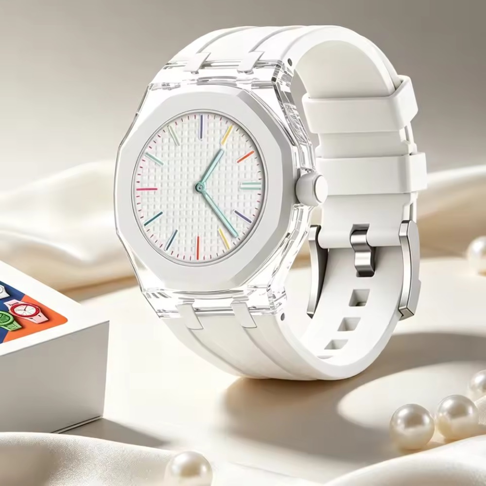 Custodia Trasparente + Cinturi - Luxury X I Watch recensione e prezzo
