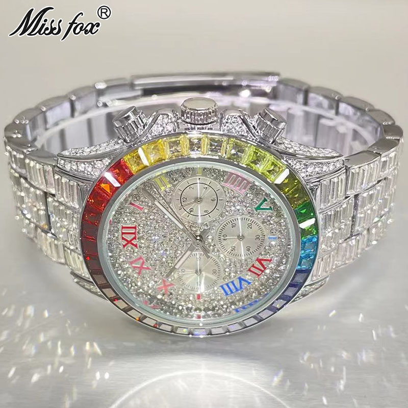MISSFOX Luxury Iced Watch For  - Luxury Watch Magazine recensione e prezzo