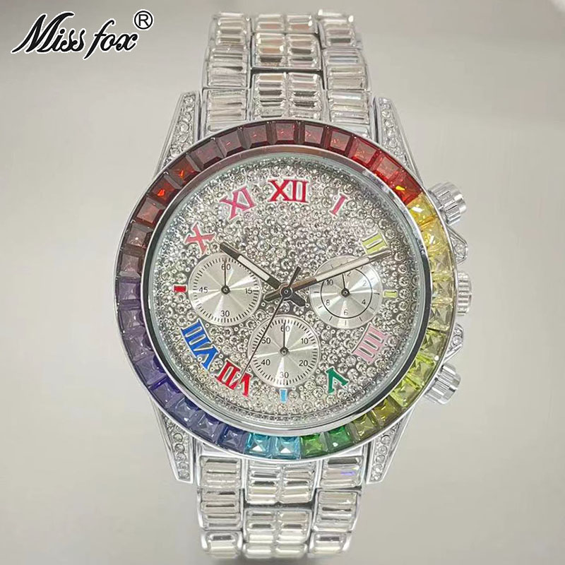 MISSFOX Luxury Iced Watch For  - Luxury Watch Magazine recensione e prezzo