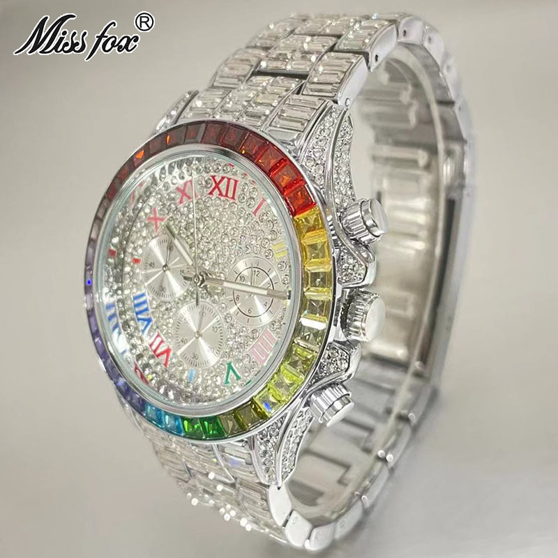 MISSFOX Luxury Iced Watch For  - Luxury Watch Magazine recensione e prezzo