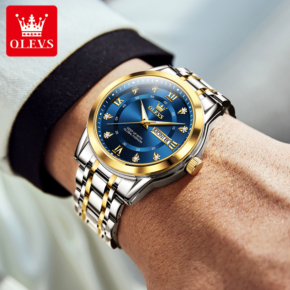 OLEVS Brand Fashion orologi da - Luxury Watch Display recensione e prezzo
