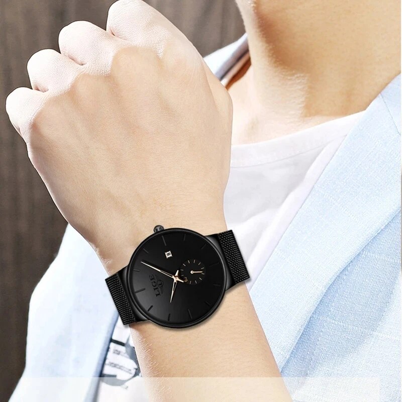 LIGE Fashion Mens orologi Top  - Luxury Watch Magazine recensione e prezzo