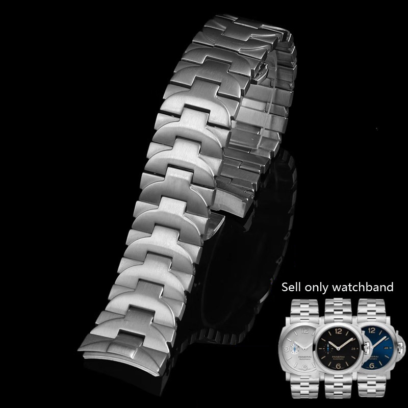 22mm 24mm Bracciale in acciaio - Luxury Watch Panerai recensione e prezzo